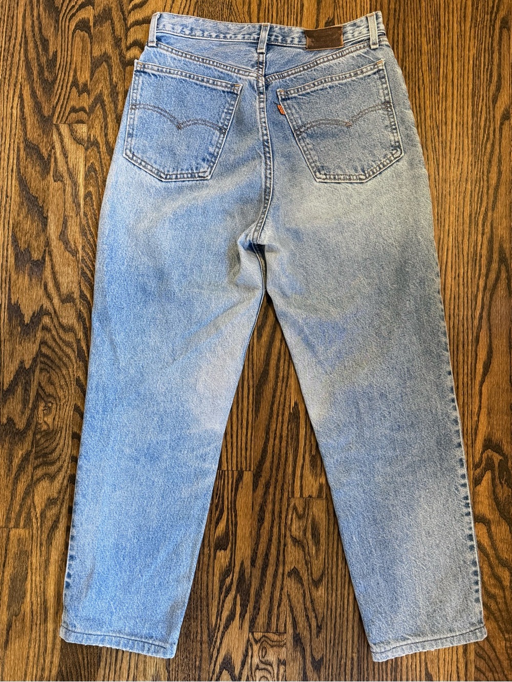 Vintage Levi’s 881 High Rise Straight Leg Jeans Made in Belgium W33 L32 - Picture 2 of 7